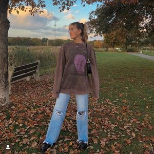 COLLUSION graphic sweater (asos)